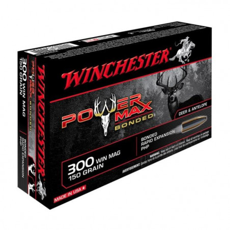 Balles Winchester Power Max Bonded - Cal. 300 Win. Mag.