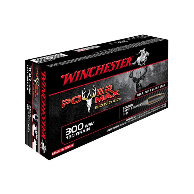 Balles Winchester Power Max Bonded - Cal. 300 WSM