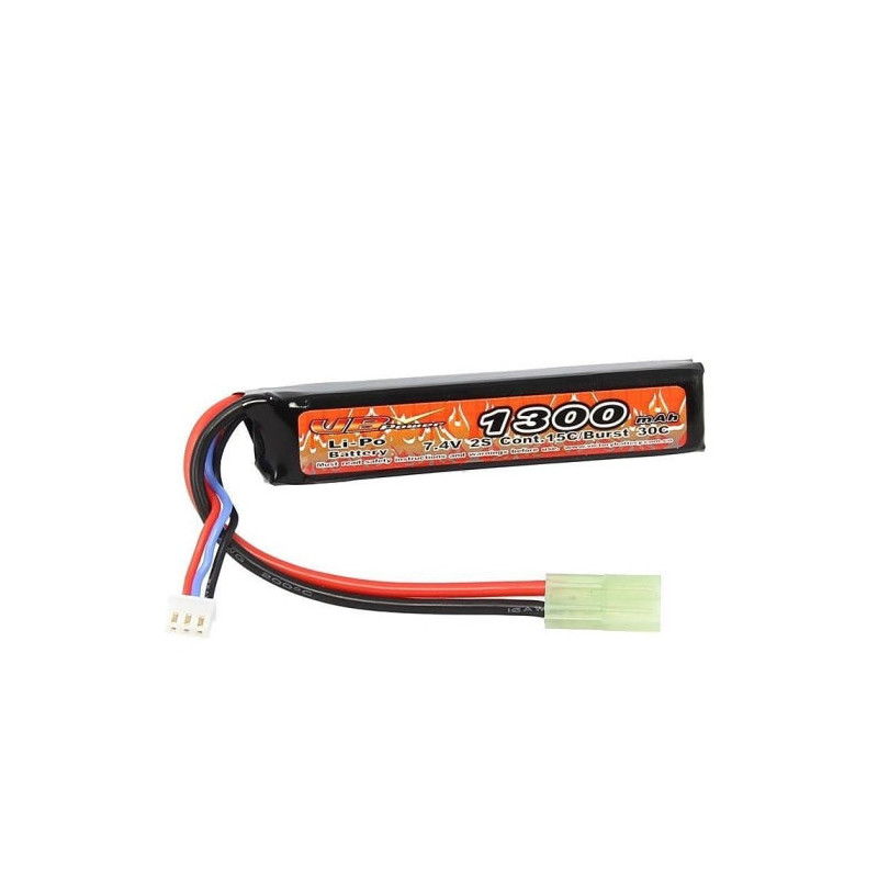 Batterie Colombi Sports LI-PO 7.4V 1300MAH Amoeba