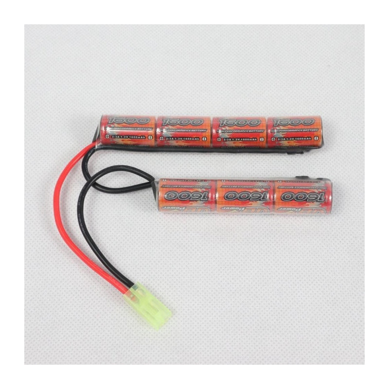 Batterie Colombi Sports NIMH 8.4V 1600MAH 15C Type Crane