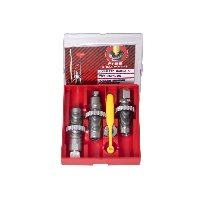 Jeu d'outils Lee Precision 3 pièces avec support douille - Cal. 270 Win.