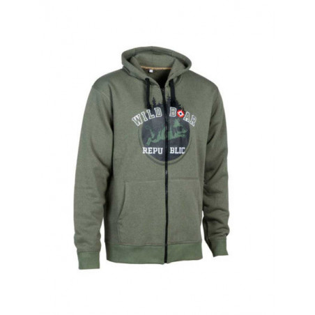 Sweashirt à capuche Percussion Wild Boar Republic