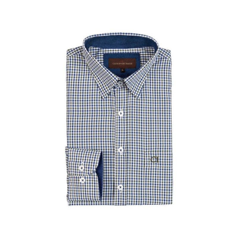 Chemise Club Interchasse Marin