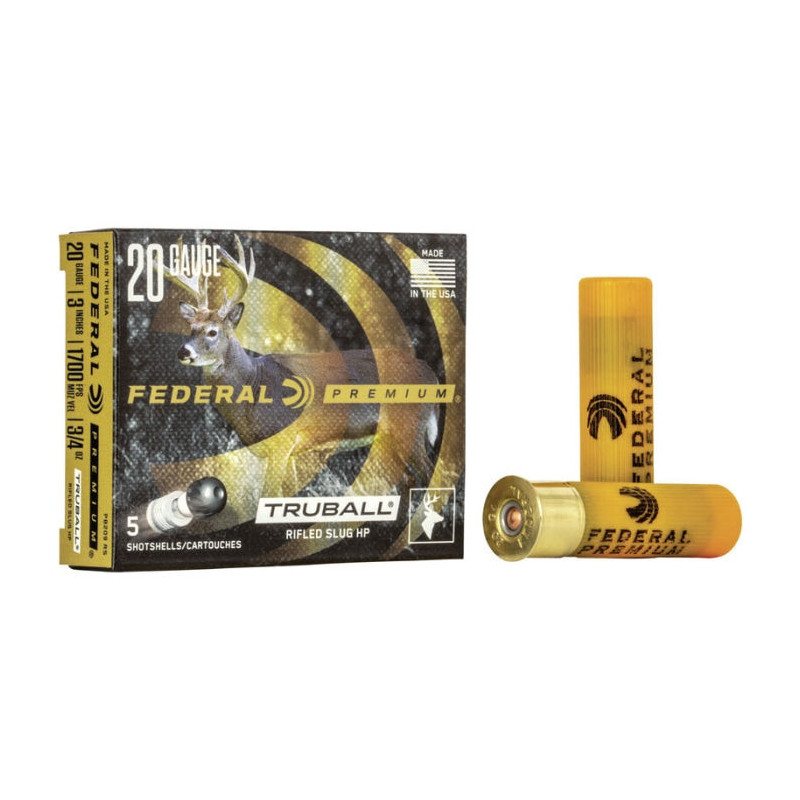 Balles Federal Truball Vital-Shok - Cal. 20/76
