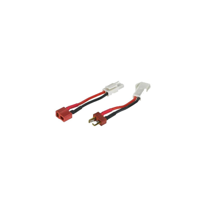 Adaptateur pour réplique/batterie Emerson Power Switching Line T-Plug Field Palace Standard Deans to Mini Tamiya A