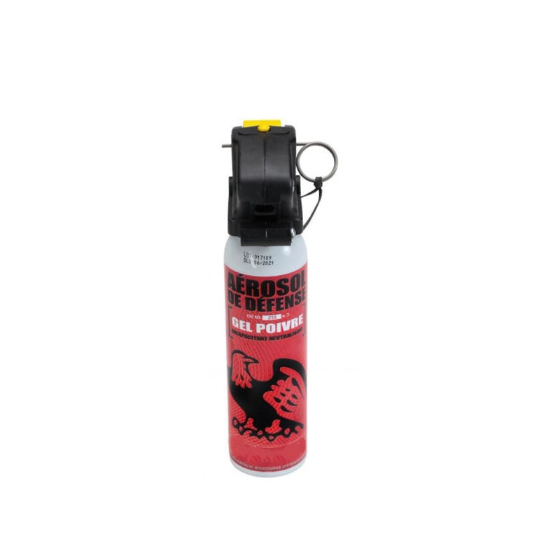 Aérosol Gel poivre Cityguard avec poignée
