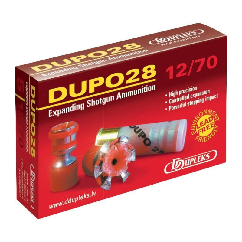 Balles Dupleks Dupo 28 Mag - Cal.12/70