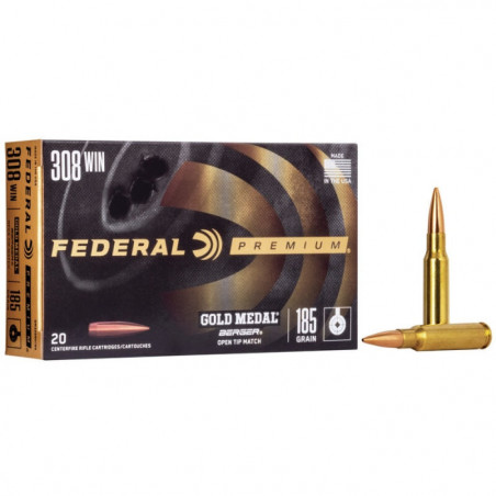 Balles Federal Gold Medal Rifle Berger Jugernaught OTM - Cal. 308 Win
