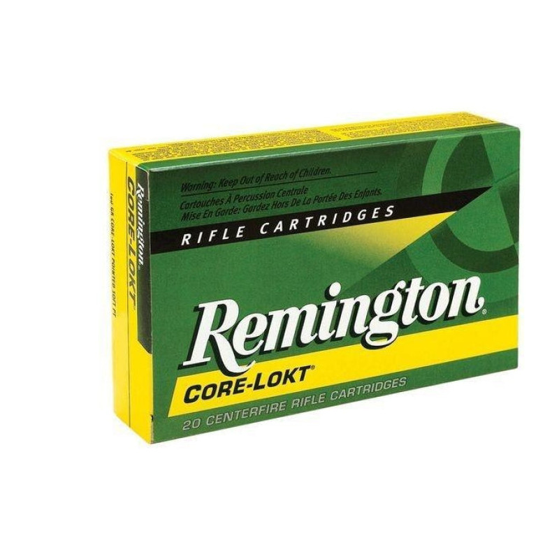 Balles Remington Core-Lokt 150G X20 - Cal. 30x30 Win