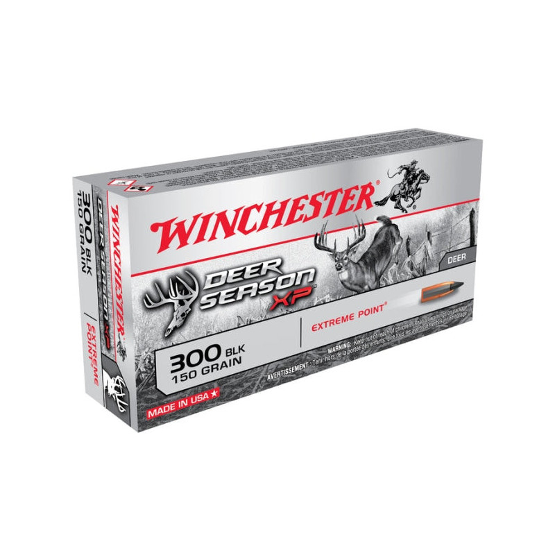 Balles Winchester Deer Season - Cal. 300 BLK - Par 20