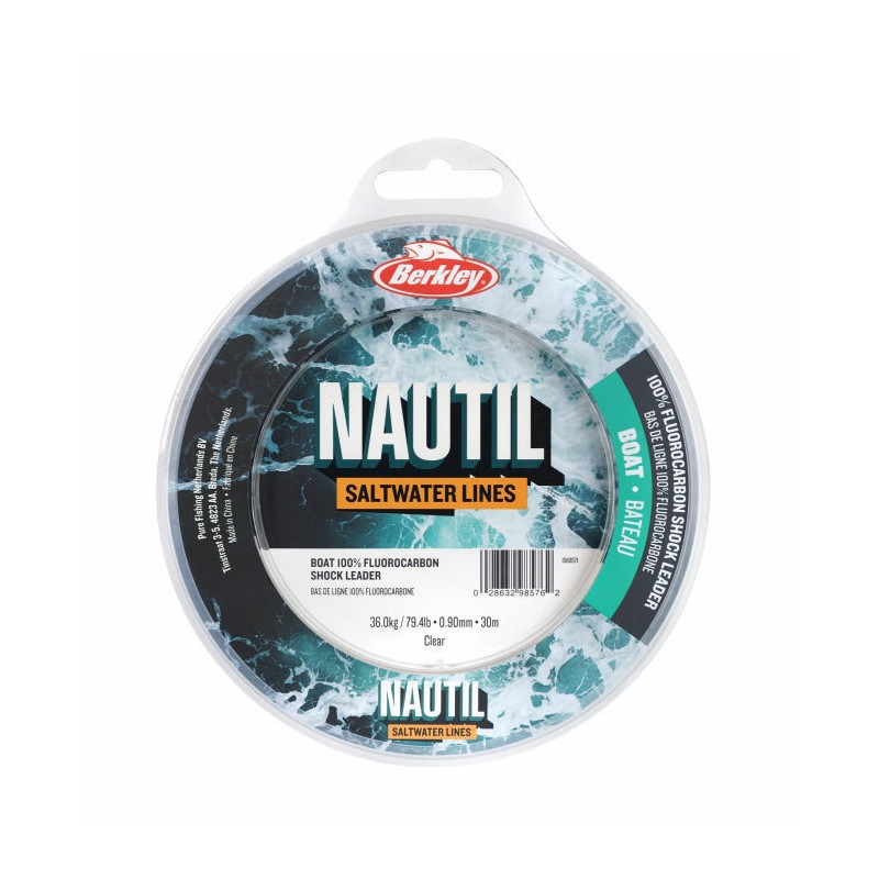 Bas de ligne Berkley Nautil Boat Shockleader - 30 m
