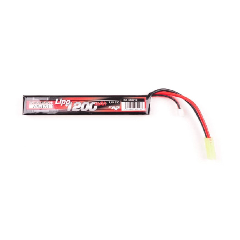 Batterie stick LIPO Swiss Arms 25C - 1200 mAh