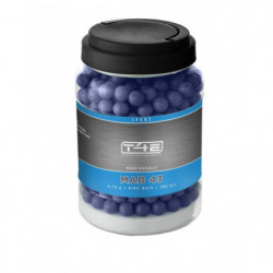 Billes peinture bleue - T4E...
