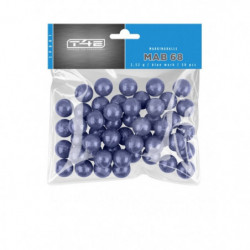 Billes peinture bleue T4E