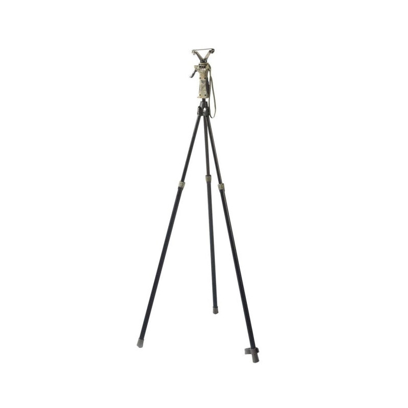 Canne de pirsch téléscopique trépied
