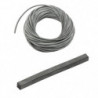 Caoutchouc carré Shoot Again - pour lance pierres - 5 x 5 mm