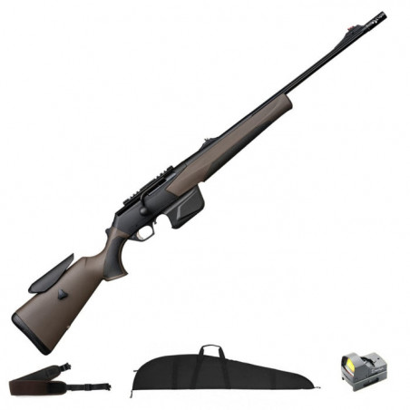 Carabine à culasse linéaire Browning Maral Sf Compo Brown - Cal. 308 Win - Pack Reflex