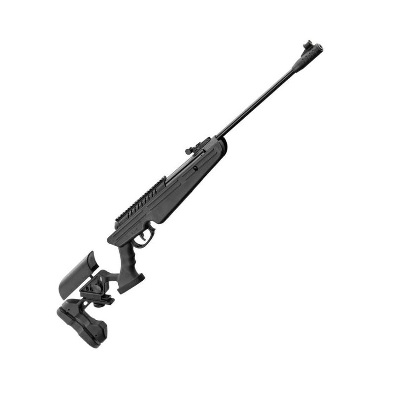 Carabine à plomb BO Manufacture Quantico Noir - Piston ressort - Cal. 5,5