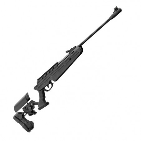 Carabine à plomb BO Manufacture Quantico Noir - Piston ressort - Cal. 5,5