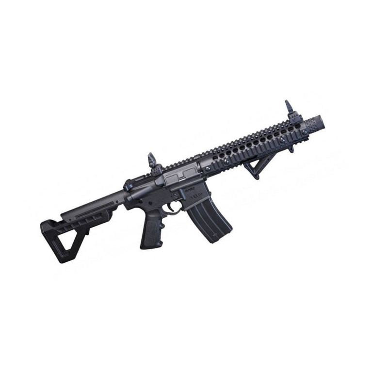 Carabine à plomb Crosman DPMS SBR CO² Full Auto - Cal. 4.5 BB's