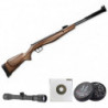 Carabine à plomb Stoeger RX40 Bois - Cal. 4.5 Lunette RTI 4x32 et accessoires
