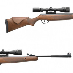 Carabine à plomb Stoeger X20 Bois - Combo Lunette 3-9x40 - Cal. 4.5