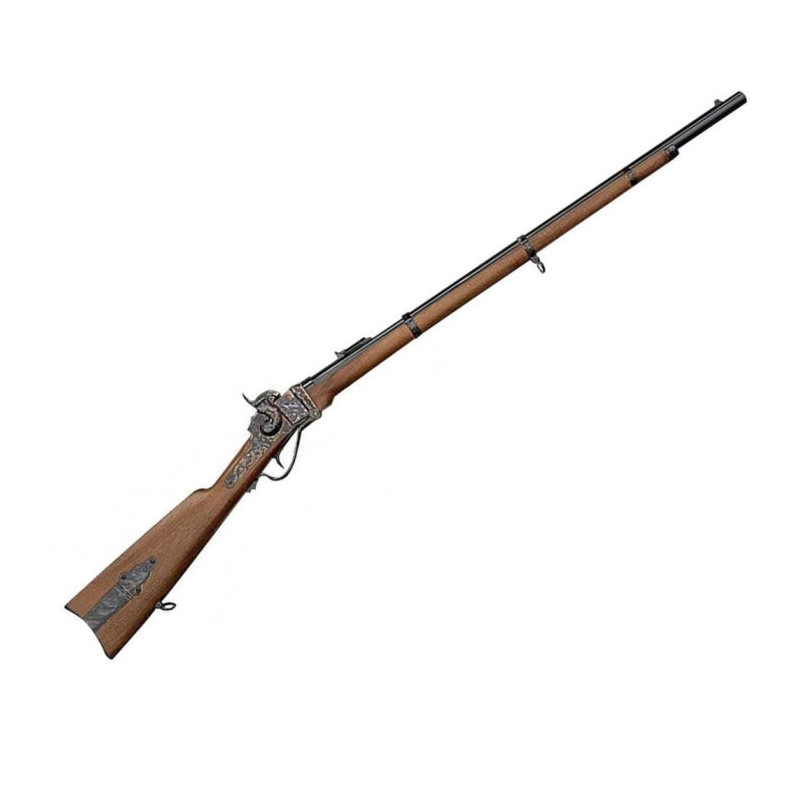 Carabine à poudre noir Davide Pedersoli 1859 sharps infantry - Cal. 54 pn