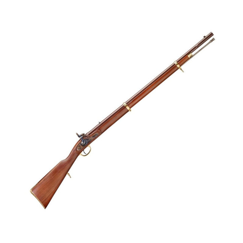 Carabine à poudre noire Davide Pedersoli Cook and brother 2 bandes - Cal. 58 pn