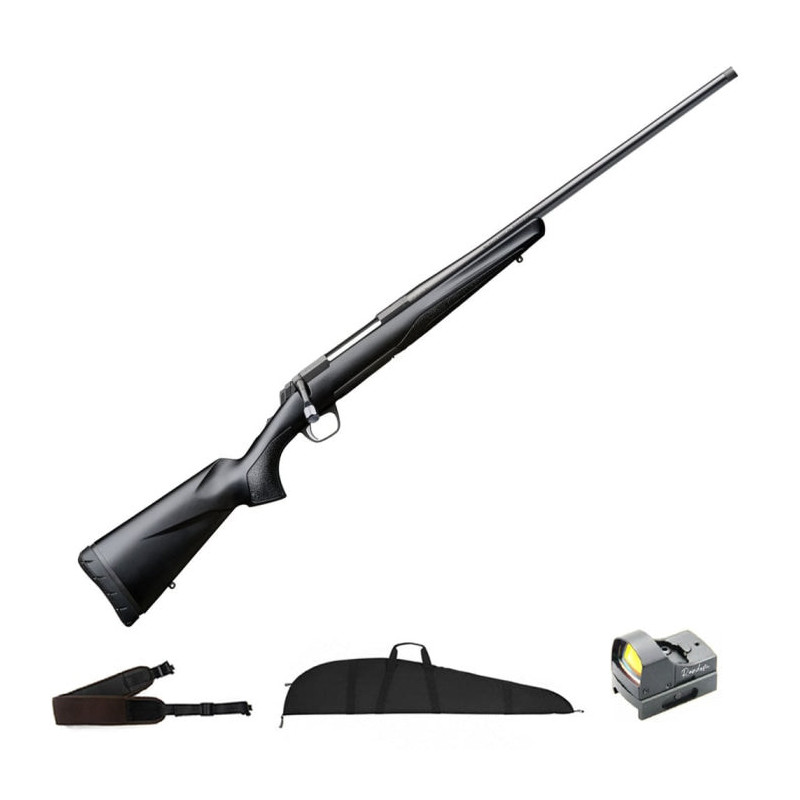 Carabine à verrou Browning X-Bolt Composite Black - Cal. 243 Win - Pack Reflex