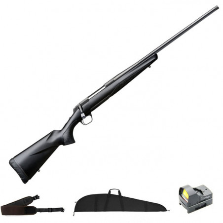 Carabine à verrou Browning X-Bolt Composite Black - Cal. 243 Win - Pack Reflex