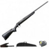 Carabine à verrou Browning X-Bolt Composite Black - Cal. 243 Win - Pack Reflex