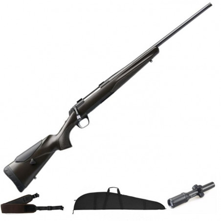 Carabine à Verrou Browning X-Bolt Sf Compo Brown - Cal. 30-06 - Pack Battue