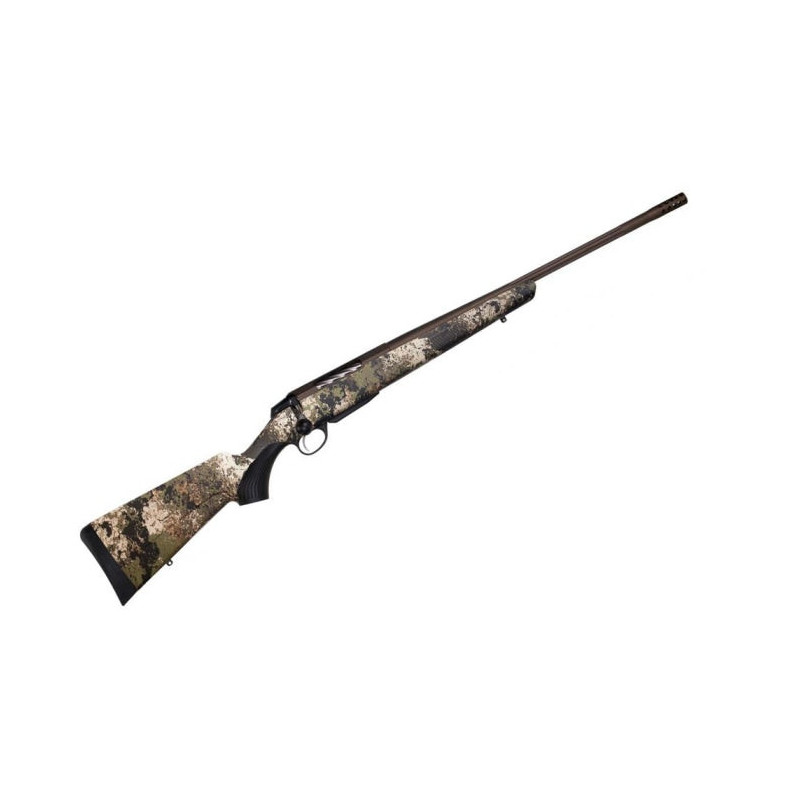 Carabine à Verrou Tikka T3X Lite Vieil Wideland flutée cerakote