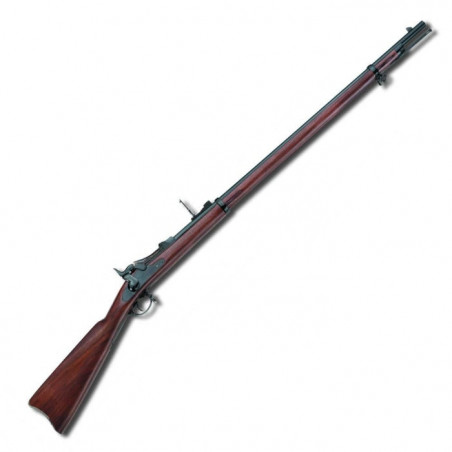 Carabine historique Davide Pedersoli Springfield tradoor riggle à cartouche métallique - Cal. 45-70 gov