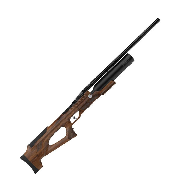 Carabine PCP Aselkon Mx9 Sniper Régulateur Jet Black 54J - Cal. 5.5