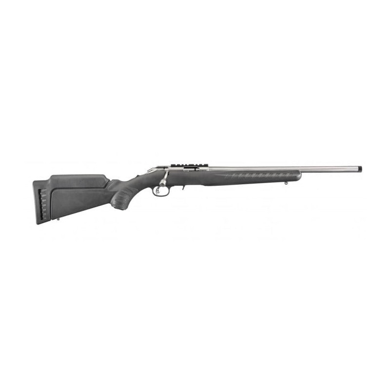 Carabine Ruger American Rimfire noire Canon inox - Cal. 22 LR