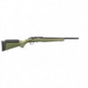 Carabine Ruger American Rimfire verte - Cal. 22 LR