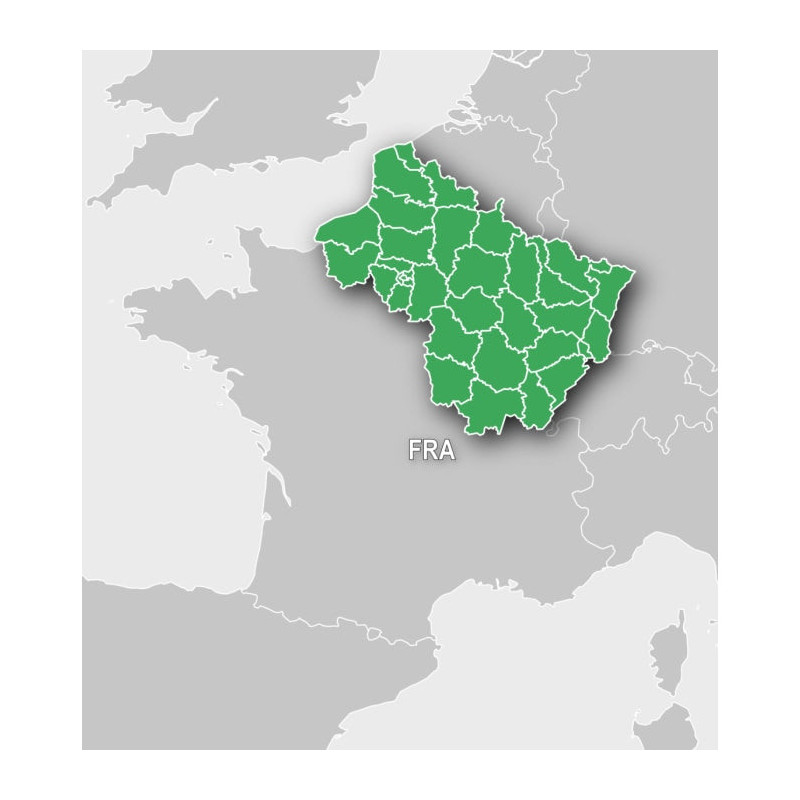 Carte Garmin Topo France V6 Pro Nord Est