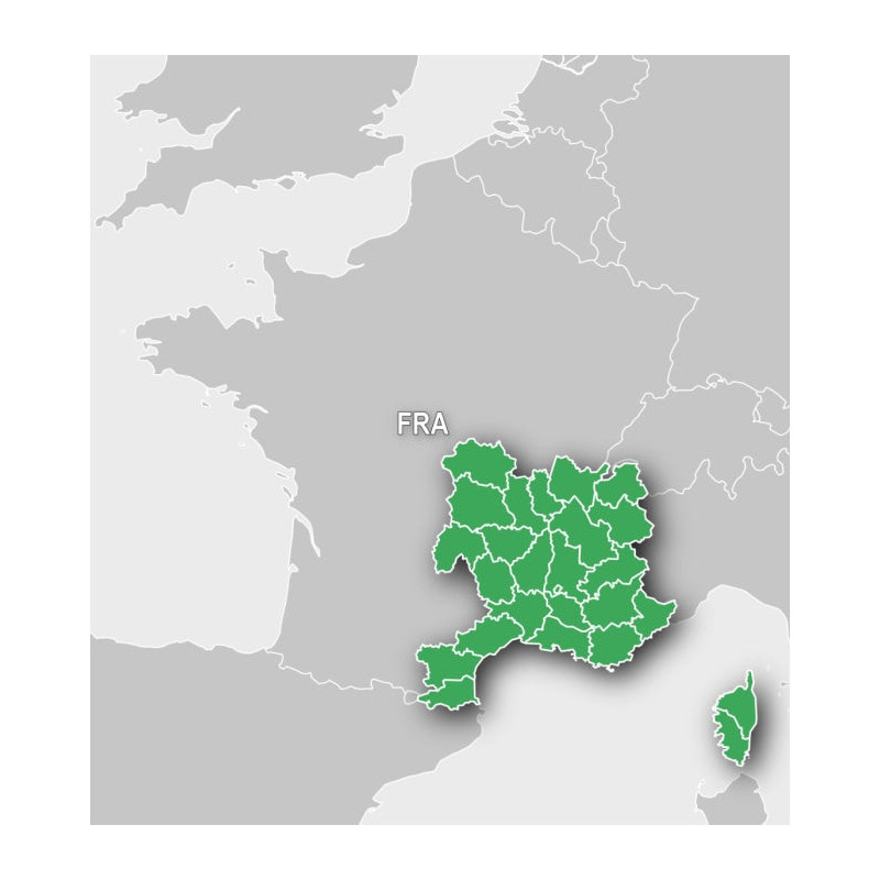 Carte Garmin Topo France V6 Pro Sud Est