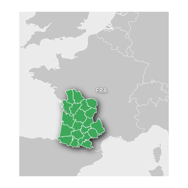 Carte Garmin Topo France V6 Pro Sud Ouest