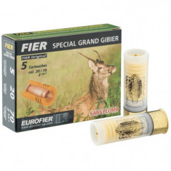 Cartouche Fier à balles Nature 20g - Cal. 20/70