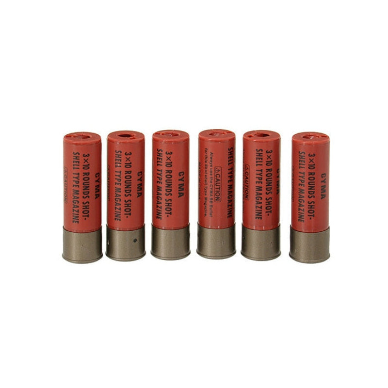 Cartouches Fusil à Pompe 15BBS S&T 6PCS