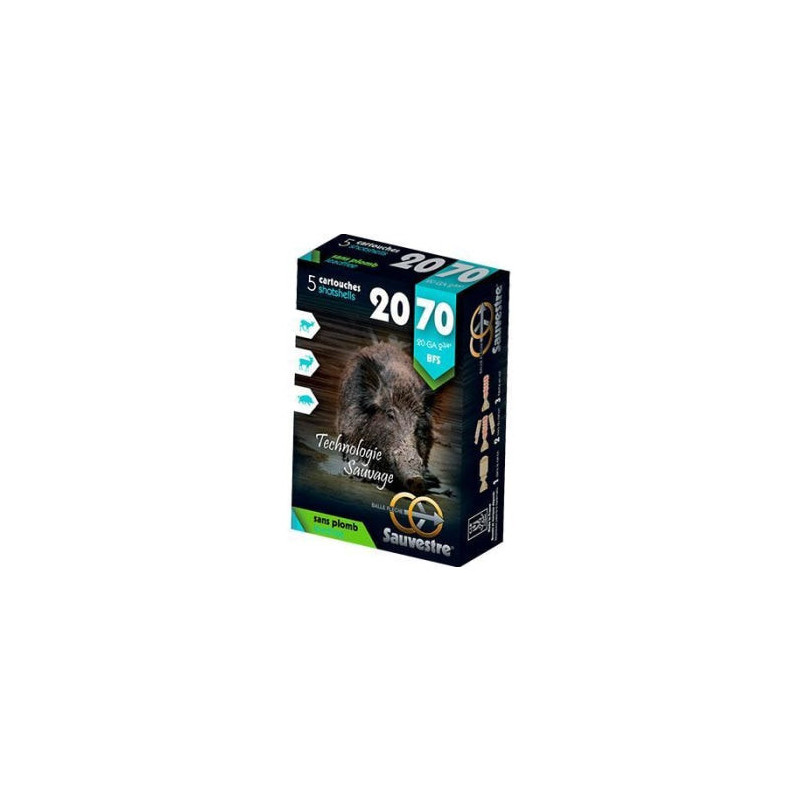 Cartouches Fusil Sauvestre BFS Sans Plomb - Cal. 20