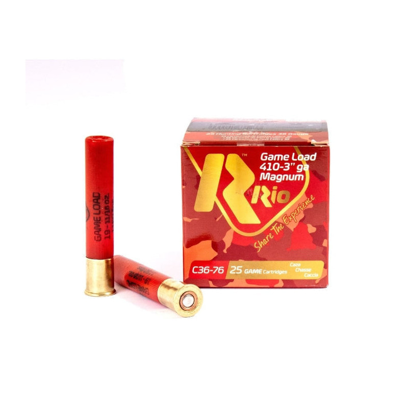 Cartouches Rio 410 36/76-19 BJ PB7X25