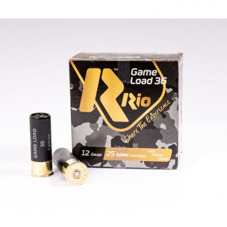 Cartouches RIO Game Load 36 BJ - Cal.12/70