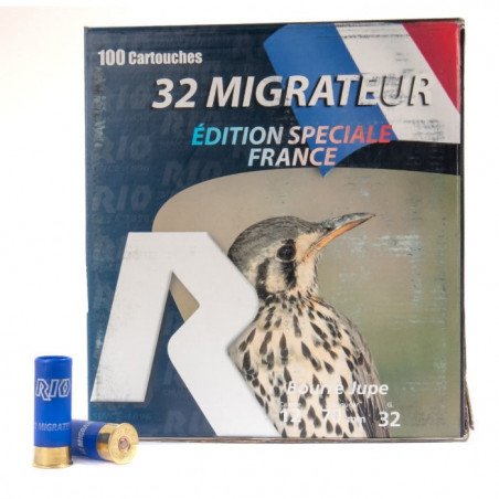 Cartouches RIO Pack Migrateur - 32 BJ - Cal.12/70