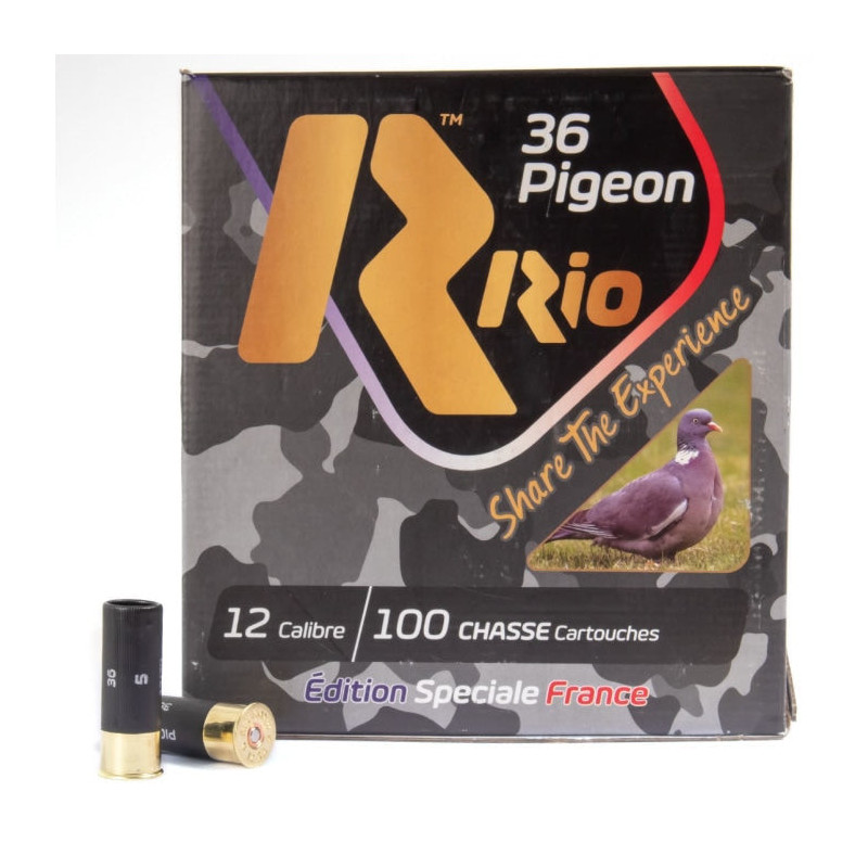Cartouches RIO Pack Pigeon 36 BJ - Cal.12/70