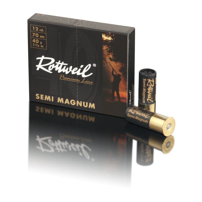 Cartouches Rottweil Semi Magnum Cal. 12/70 40 g