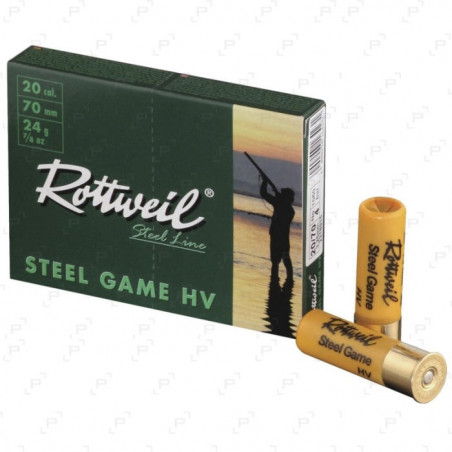 Cartouches Rottweil Steel Game Cal. 12/70 - 32g
