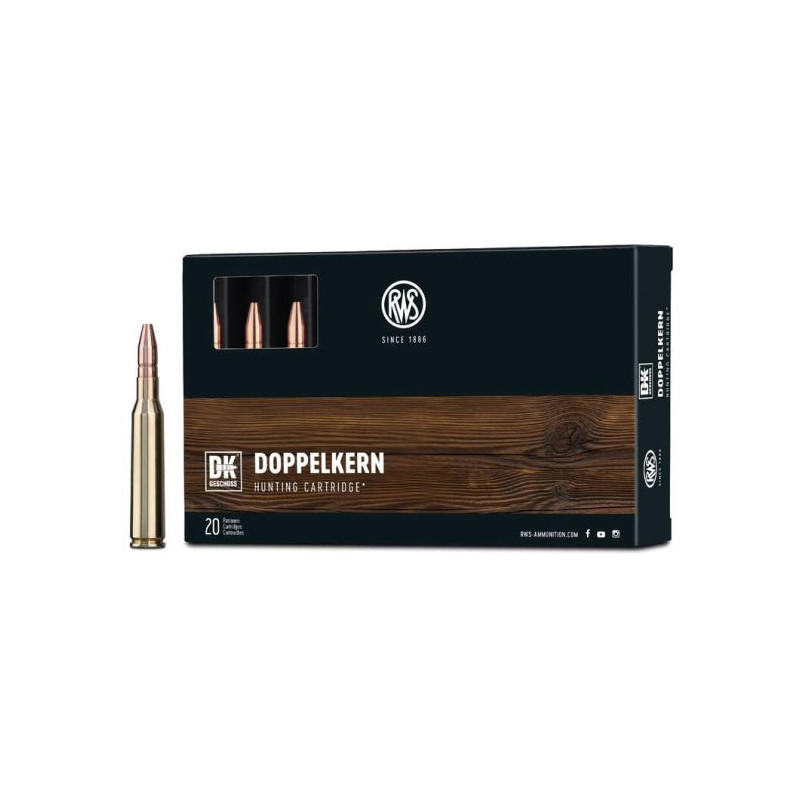 Cartouches RWS DK - Cal. 6.5x57